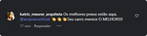 Os melhores pneus estão aqui, @avrpneusoficial 👏👏👏Seu carro merece O MELHOR!!!!